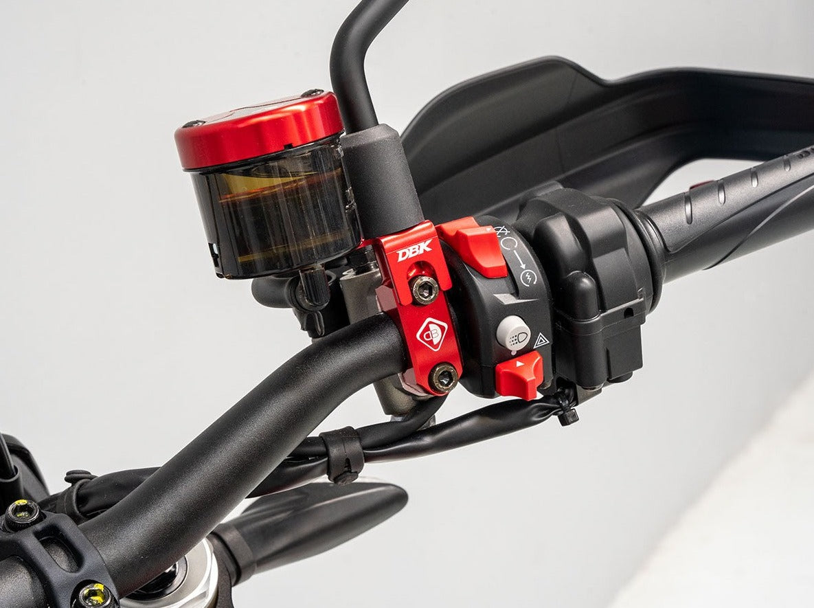 STA13 - DBK Ducati Hypermotard 698 Mono / RVE (2024+) Brake Fluid Reservoir Support – Accessories in the Motodeal Motorcycle Aftermarket Accessories and Parts Online Shop