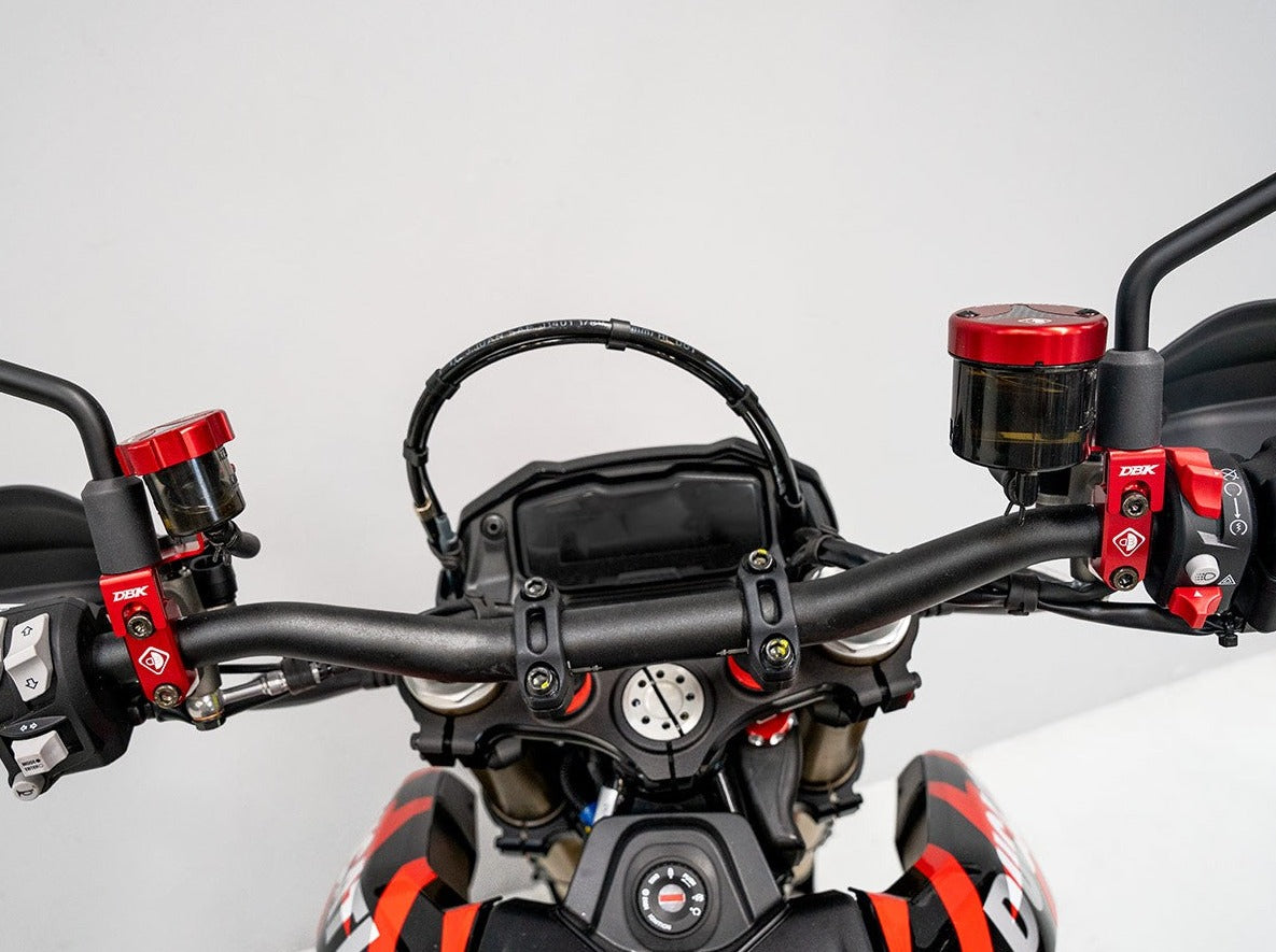 STA14 - DBK Ducati Hypermotard 698 Mono / RVE (2024+) Clutch Fluid Reservoir Support – Accessories in the Motodeal Motorcycle Aftermarket Accessories and Parts Online Shop