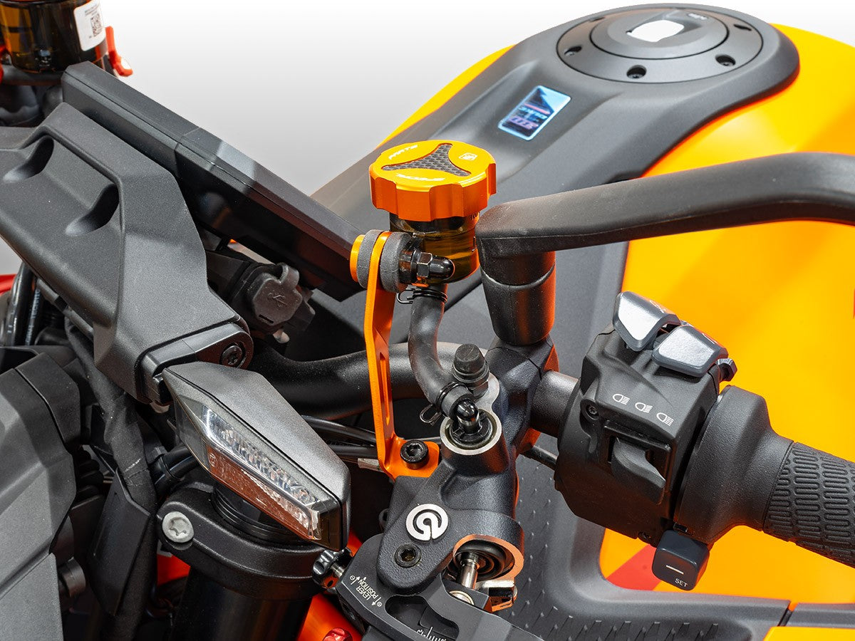 STA19 - DBK KTM 1390 Super Duke R / EVO (2024+) Clutch Fluid Reservoir Support – Accessories in the Motodeal Motorcycle Aftermarket Accessories and Parts Online Shop