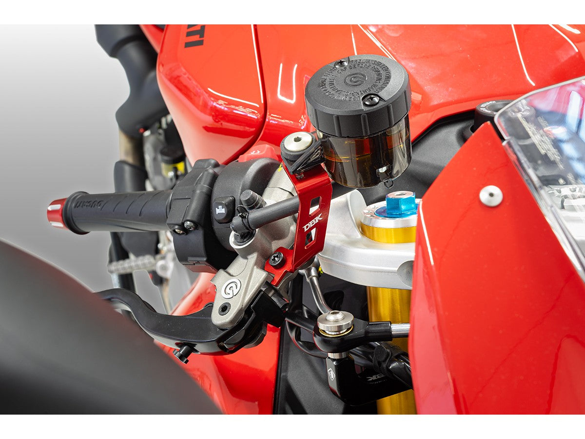 DBK DUCABIKE STA22 Ducati Panigale V2 / Supersport 950 Brake Fluid Reservoir Support – Accessories in the Motodeal Motorcycle Aftermarket Accessories and Parts Online Shop