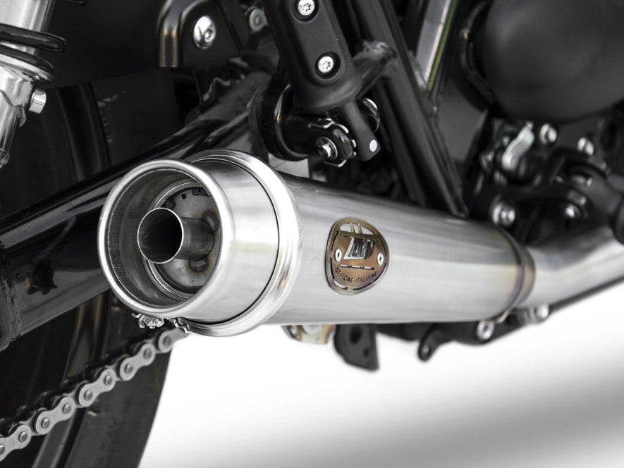 ZARD Triumph Bonneville T120 (2016+) Rear Exhaust Conversion Kit (racing) – Accessories in the 2WheelsHero Motorcycle Aftermarket Accessories and Parts Online Shop