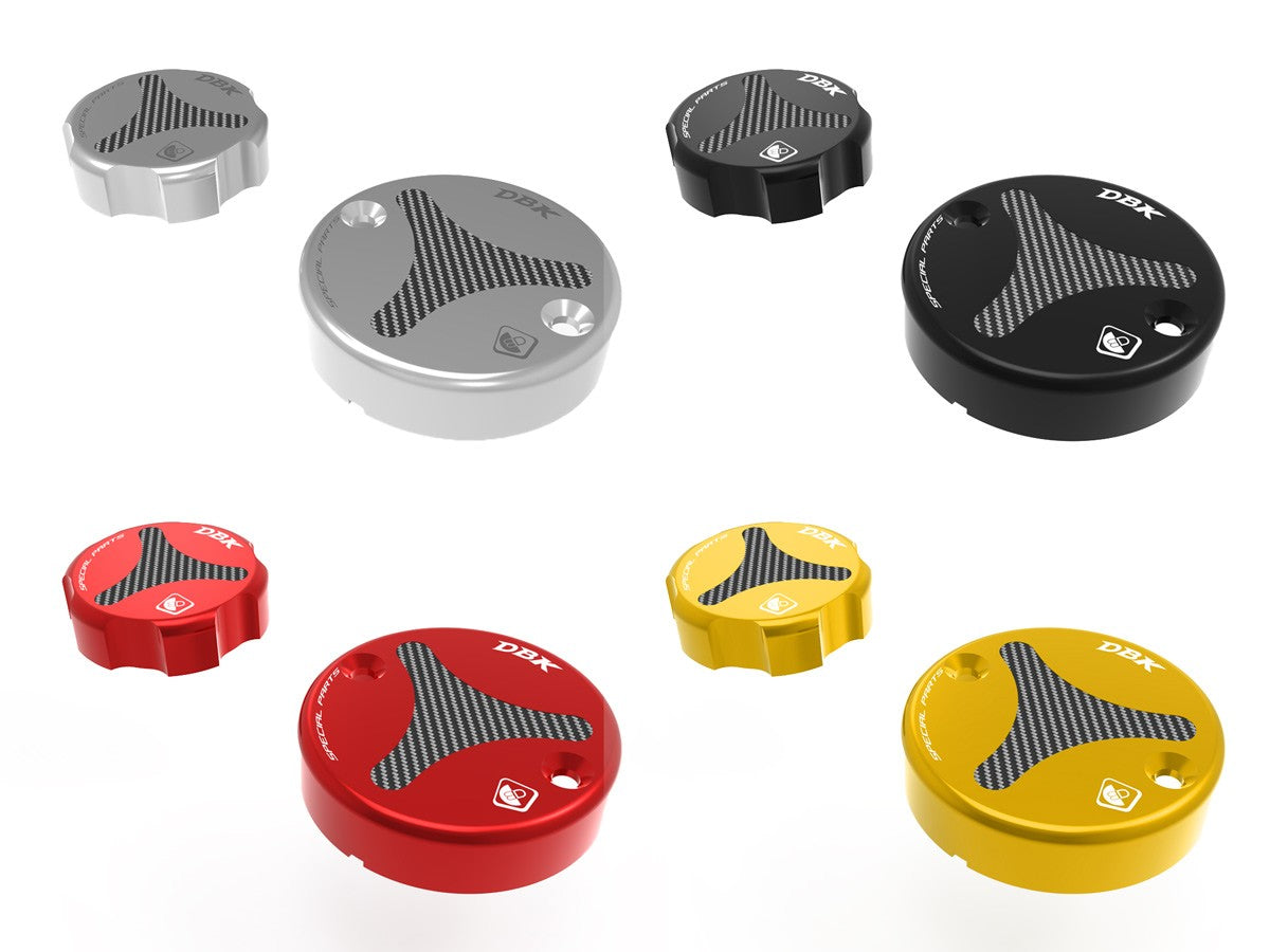 DBK TLS01 Moto Guzzi V100 / Stelvio Front Fluid Tanks Caps – Accessories in the Motodeal Motorcycle Aftermarket Accessories and Parts Online Shop