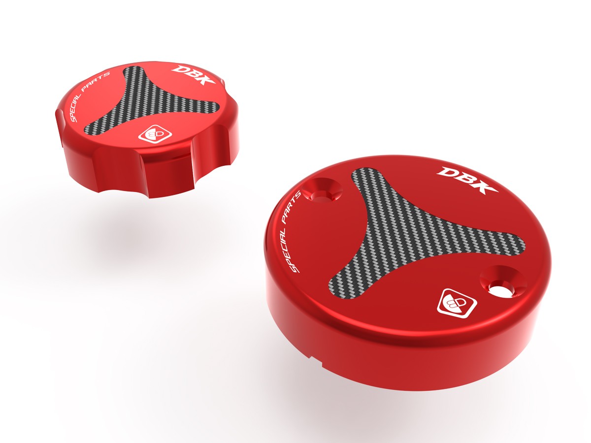 DBK TLS01 Moto Guzzi V100 / Stelvio Front Fluid Tanks Caps – Accessories in the Motodeal Motorcycle Aftermarket Accessories and Parts Online Shop