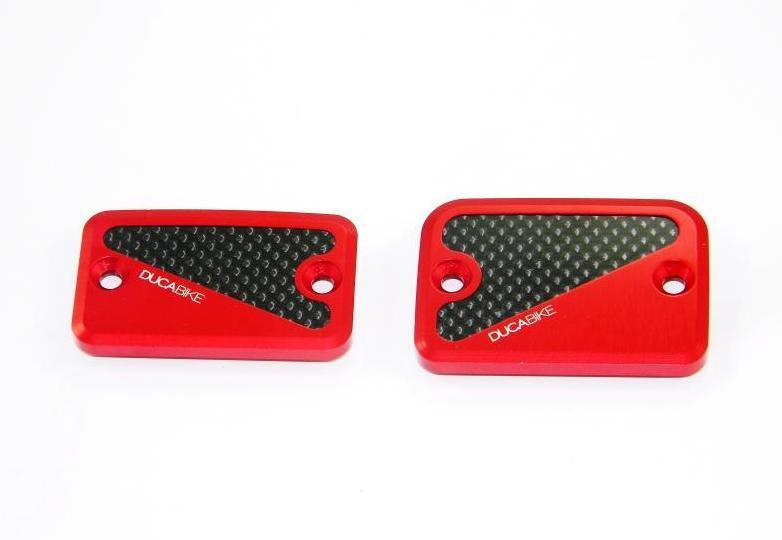 TLS02 - DUCABIKE Ducati Monster / Hypermotard Front Fluid Tanks caps – Accessories in the Motodeal Motorcycle Aftermarket Accessories and Parts Online Shop