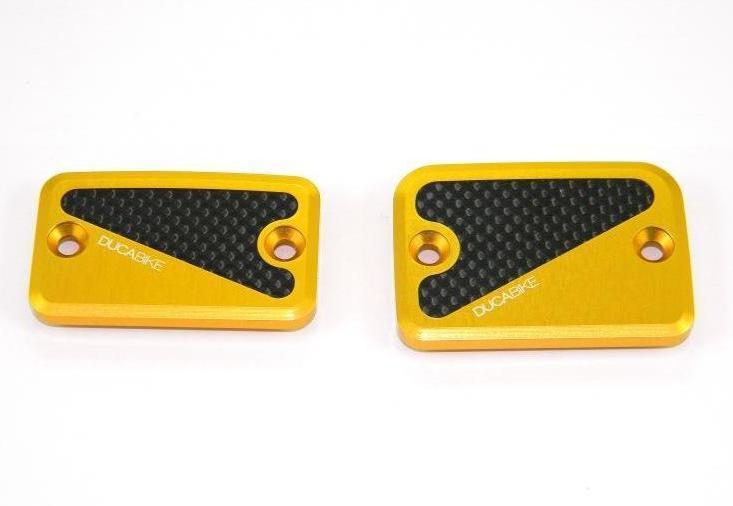 TLS02 - DUCABIKE Ducati Monster / Hypermotard Front Fluid Tanks caps – Accessories in the Motodeal Motorcycle Aftermarket Accessories and Parts Online Shop