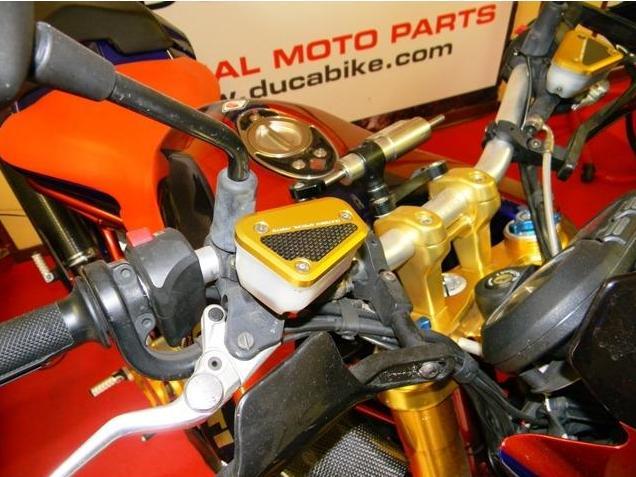 TLS03 - DUCABIKE Ducati Front Fluid Tanks caps – Accessories in the Motodeal Motorcycle Aftermarket Accessories and Parts Online Shop