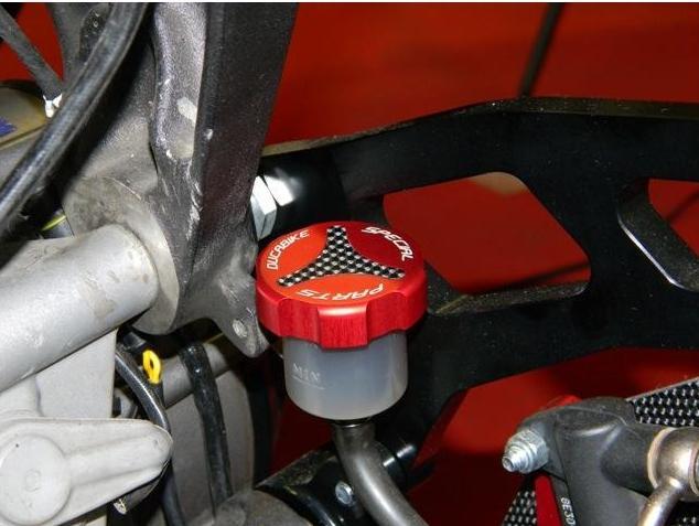 DBK TLS04 Ducati / KTM Rear Brake Fluid Tank Cap – Accessories in the Motodeal Motorcycle Aftermarket Accessories and Parts Online Shop
