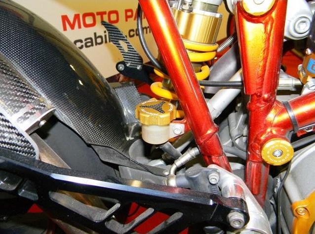 DBK TLS04 Ducati Rear Brake Fluid Tank Cap – Accessories in the Motodeal Motorcycle Aftermarket Accessories and Parts Online Shop