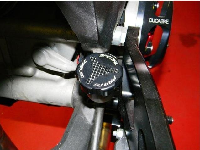 DBK TLS04 Ducati / KTM Rear Brake Fluid Tank Cap – Accessories in the Motodeal Motorcycle Aftermarket Accessories and Parts Online Shop