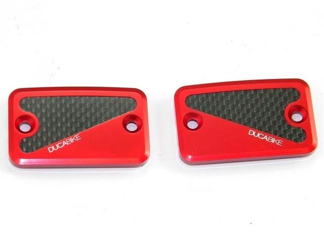 TLS06 - DUCABIKE Ducati Front Fluid Tanks caps – Accessories in the Motodeal Motorcycle Aftermarket Accessories and Parts Online Shop