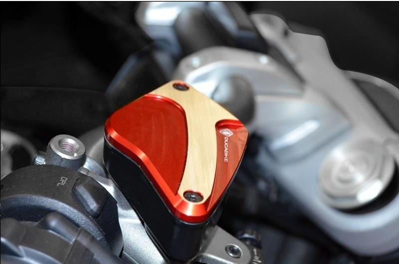 TLS10 - DUCABIKE Ducati Diavel / XDiavel Front Fluid Tanks caps – Accessories in the Motodeal Motorcycle Aftermarket Accessories and Parts Online Shop