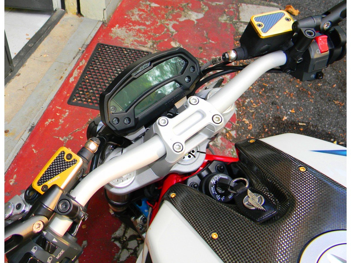 TLS12 - DUCABIKE Ducati Scrambler Front Fluid Tanks caps – Accessories in the Motodeal Motorcycle Aftermarket Accessories and Parts Online Shop