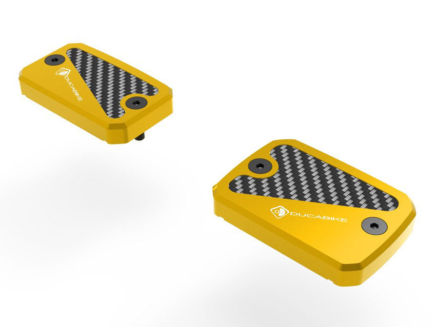 TLS13 - DBK Ducati DesertX / Scrambler 800 / 1100 (2015+) Brake / Clutch Fluid Tank Caps (Pair) – Accessories in the Motodeal Motorcycle Aftermarket Accessories and Parts Online Shop