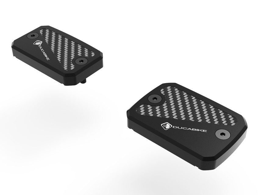 TLS13 - DBK Ducati DesertX / Scrambler 800 / 1100 (2015+) Brake / Clutch Fluid Tank Caps (Pair) – Accessories in the Motodeal Motorcycle Aftermarket Accessories and Parts Online Shop
