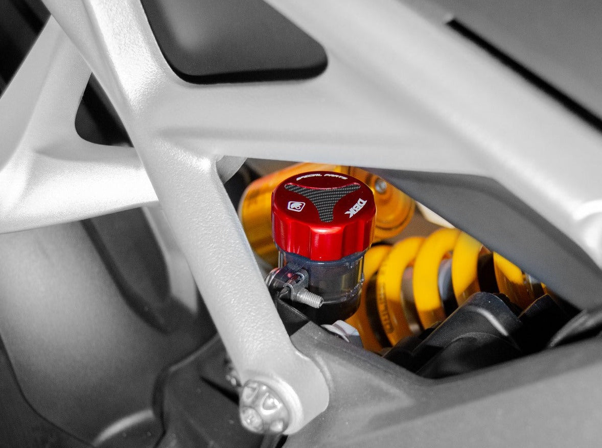TLS14 - DBK Triumph Rear Fluid Tank Cap – Accessories in the Motodeal Motorcycle Aftermarket Accessories and Parts Online Shop