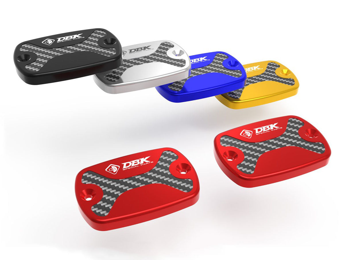 TLS15 - DBK Yamaha T-MAX 500 / 530 / 560 (2012+) Brake / Clutch Fluid Tank Caps (Pair) – Accessories in the Motodeal Motorcycle Aftermarket Accessories and Parts Online Shop