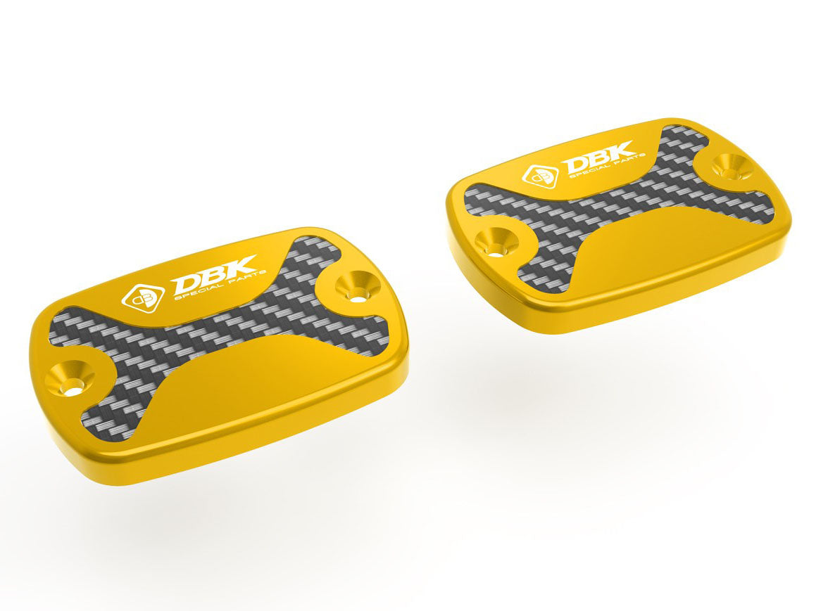 TLS15 - DBK Yamaha T-MAX 500 / 530 / 560 (2012+) Brake / Clutch Fluid Tank Caps (Pair) – Accessories in the Motodeal Motorcycle Aftermarket Accessories and Parts Online Shop