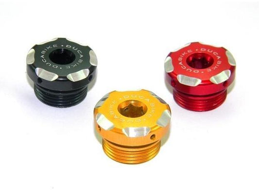 TOO01 - DUCABIKE Ducati Engine Oil Cap – Accessories in the Motodeal Motorcycle Aftermarket Accessories and Parts Online Shop