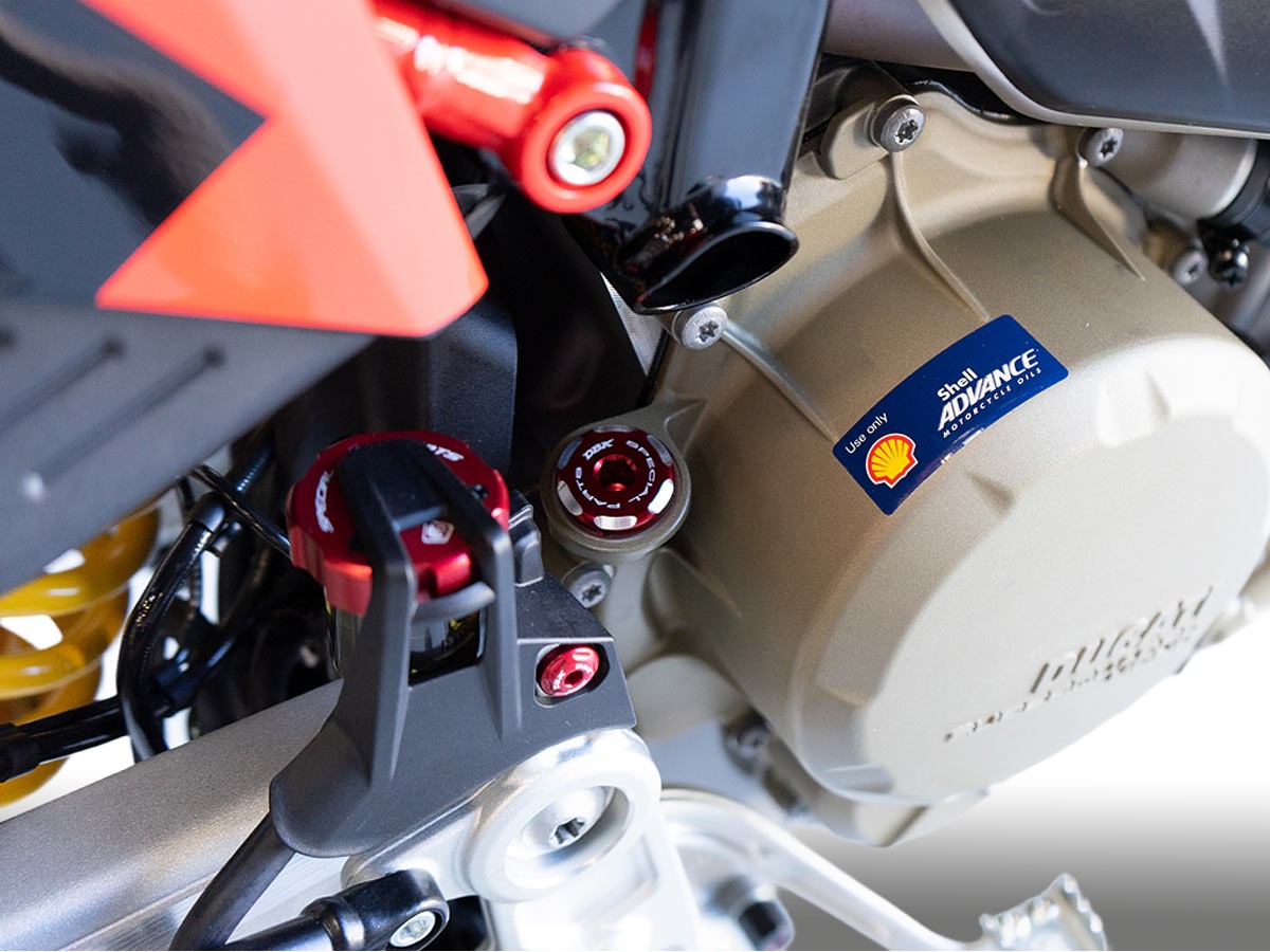 TOO06 - DBK Ducati Hypermotard 698 Mono (2024+) Engine Oil Cap – Accessories in the Motodeal Motorcycle Aftermarket Accessories and Parts Online Shop