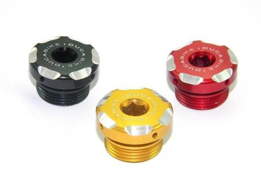 TOS01 - DUCABIKE Ducati Engine Oil Cap – Accessories in the Motodeal Motorcycle Aftermarket Accessories and Parts Online Shop