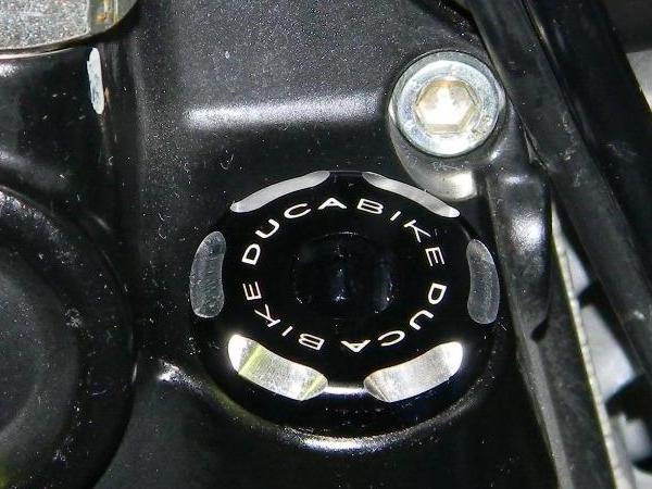 TOS01 - DUCABIKE Ducati Engine Oil Cap – Accessories in the Motodeal Motorcycle Aftermarket Accessories and Parts Online Shop