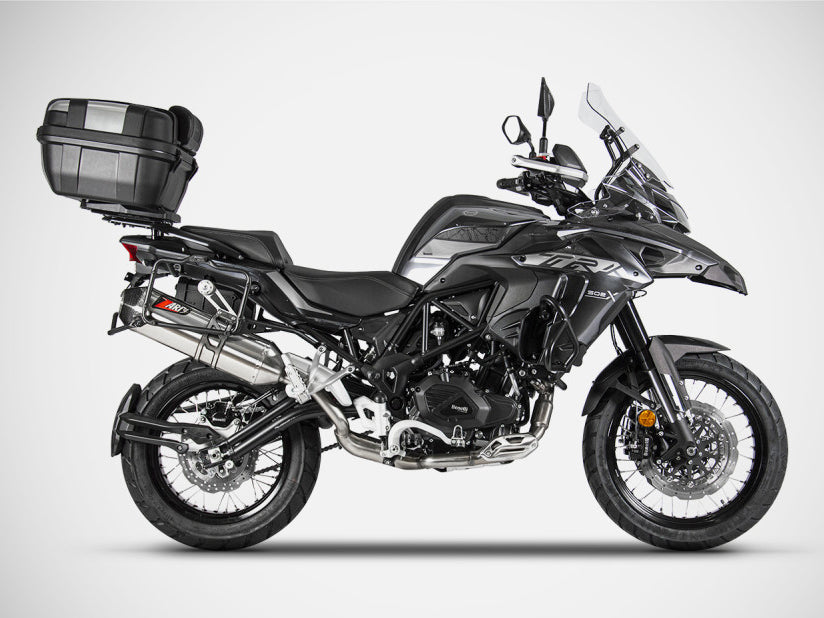 ZARD Benelli TRK 502X (21/22) Slip-on Exhaust (EU Homologated) – Accessories in the 2WheelsHero Motorcycle Aftermarket Accessories and Parts Online Shop
