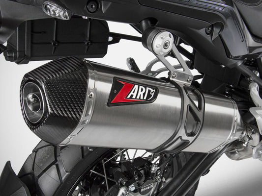 ZARD Benelli TRK 502X (21/22) Slip-on Exhaust (EU Homologated) – Accessories in the 2WheelsHero Motorcycle Aftermarket Accessories and Parts Online Shop