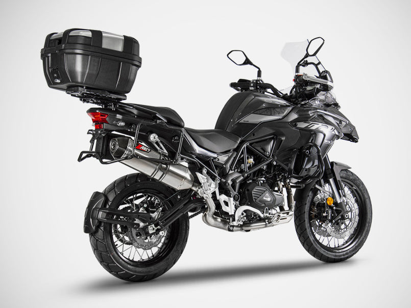 ZARD Benelli TRK 502X (21/22) Slip-on Exhaust (EU Homologated) – Accessories in the 2WheelsHero Motorcycle Aftermarket Accessories and Parts Online Shop