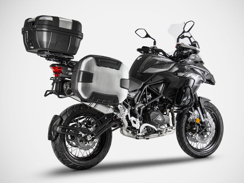 ZARD Benelli TRK 502X (21/22) Slip-on Exhaust (EU Homologated) – Accessories in the 2WheelsHero Motorcycle Aftermarket Accessories and Parts Online Shop