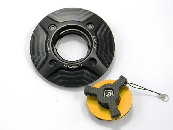 TSB04 - DUCABIKE Ducati Fuel Tank Cap – Accessories in the Motodeal Motorcycle Aftermarket Accessories and Parts Online Shop