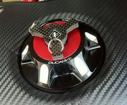 TSB05 - DUCABIKE Ducati Hypermotard Fuel Tank Cap – Accessories in the Motodeal Motorcycle Aftermarket Accessories and Parts Online Shop