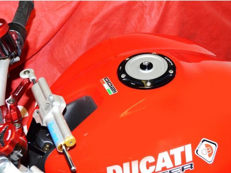 TSB06 - DUCABIKE Ducati Fuel Tank Cap – Accessories in the Motodeal Motorcycle Aftermarket Accessories and Parts Online Shop