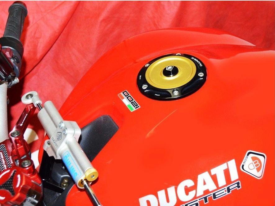 TSB06 - DUCABIKE Ducati Fuel Tank Cap – Accessories in the Motodeal Motorcycle Aftermarket Accessories and Parts Online Shop