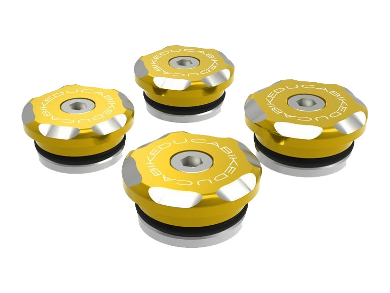 TTDSX02 - DBK Ducati DesertX 937 / Rally (2022+) Frame Plugs Kit "Bicolor" (4pcs) – Accessories in the Motodeal Motorcycle Aftermarket Accessories and Parts Online Shop