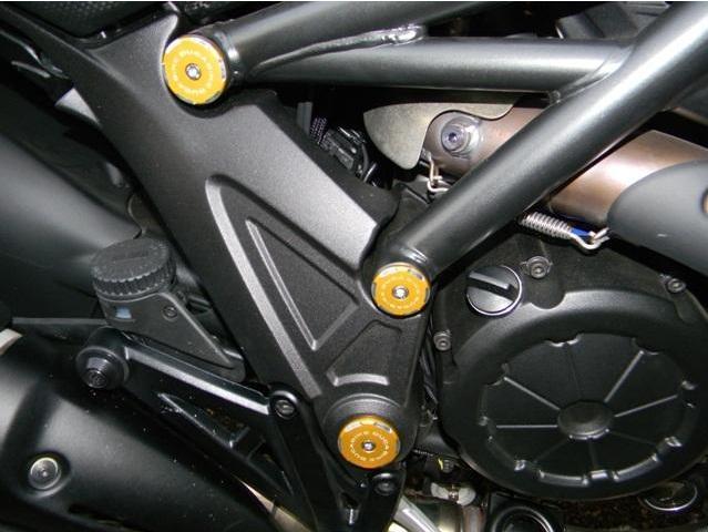 TTDV02 - DUCABIKE Ducati Diavel 1200 Frame Plugs – Accessories in the Motodeal Motorcycle Aftermarket Accessories and Parts Online Shop