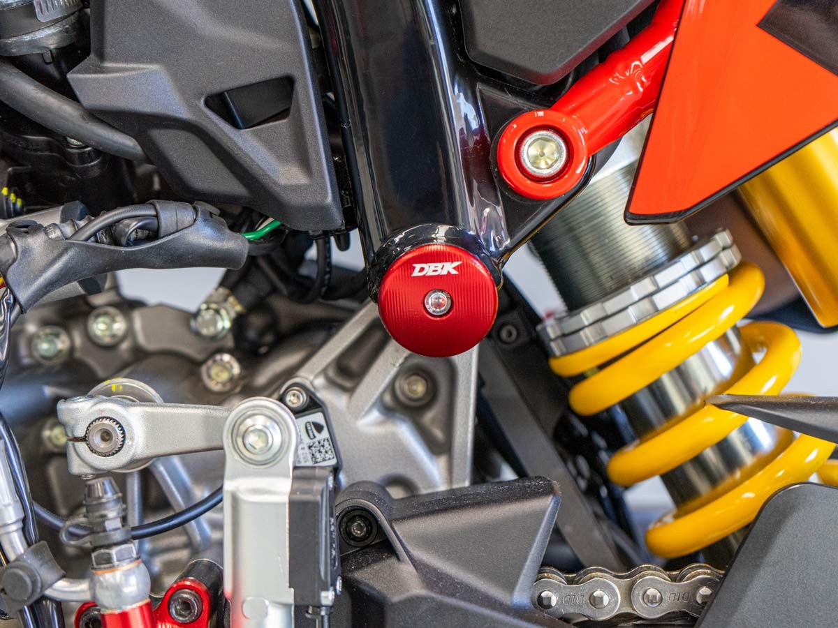 TTEL01 - DBK Ducati Hypermotard 698 Mono (2024+) Frame Plugs Kit – Accessories in the Motodeal Motorcycle Aftermarket Accessories and Parts Online Shop