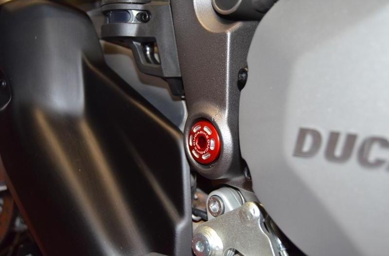 TTF01 - DUCABIKE Ducati Multistrada Central Frame Plugs – Accessories in the Motodeal Motorcycle Aftermarket Accessories and Parts Online Shop