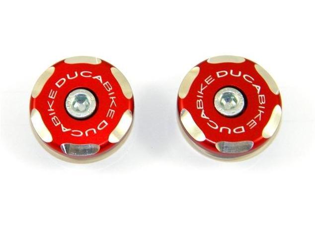 TTF05 - DUCABIKE Ducati Panigale V4 / Streetfighter (18/24) Central Frame Plugs (bi-color) – Accessories in the Motodeal Motorcycle Aftermarket Accessories and Parts Online Shop