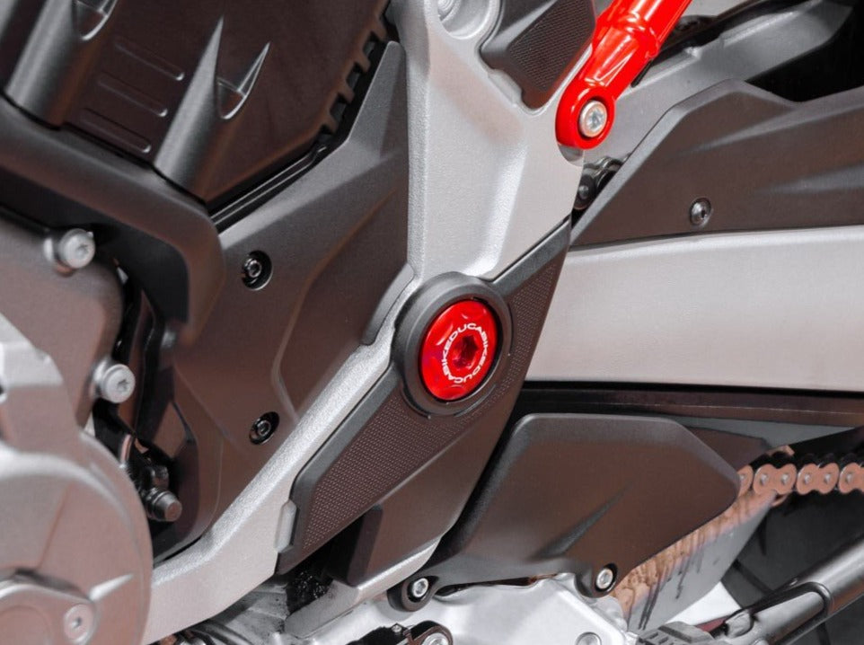 TTF07 - DUCABIKE Ducati Multistrada V4 (2021+) Central Frame Plugs (swingarm) – Accessories in the Motodeal Motorcycle Aftermarket Accessories and Parts Online Shop