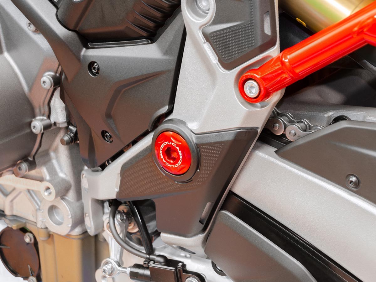 TTF07 - DUCABIKE Ducati Multistrada V4 (2021+) Central Frame Plugs (swingarm) – Accessories in the Motodeal Motorcycle Aftermarket Accessories and Parts Online Shop