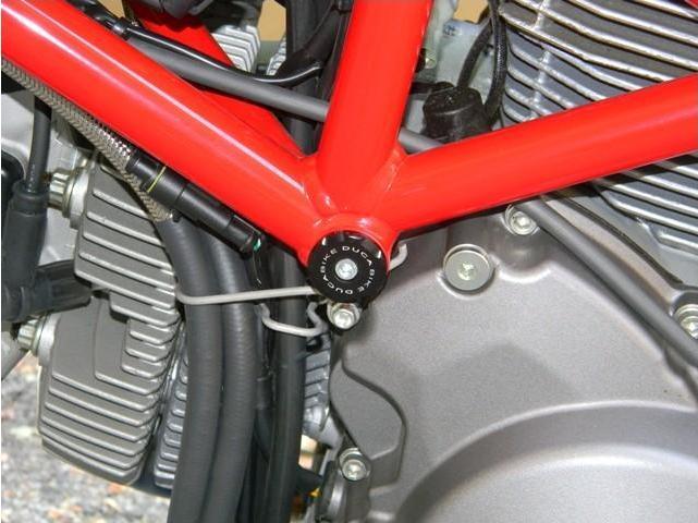 TTHM01 - DUCABIKE Ducati Hypermotard 796/1100 Frame Plugs – Accessories in the Motodeal Motorcycle Aftermarket Accessories and Parts Online Shop