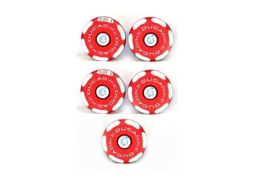 TTHM02 - DUCABIKE Ducati Hypermotard 796/1100 Frame Plugs (bi-color) – Accessories in the Motodeal Motorcycle Aftermarket Accessories and Parts Online Shop