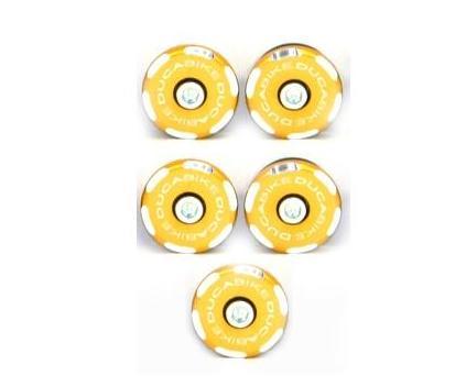 TTHM02 - DUCABIKE Ducati Hypermotard 796/1100 Frame Plugs (bi-color) – Accessories in the Motodeal Motorcycle Aftermarket Accessories and Parts Online Shop