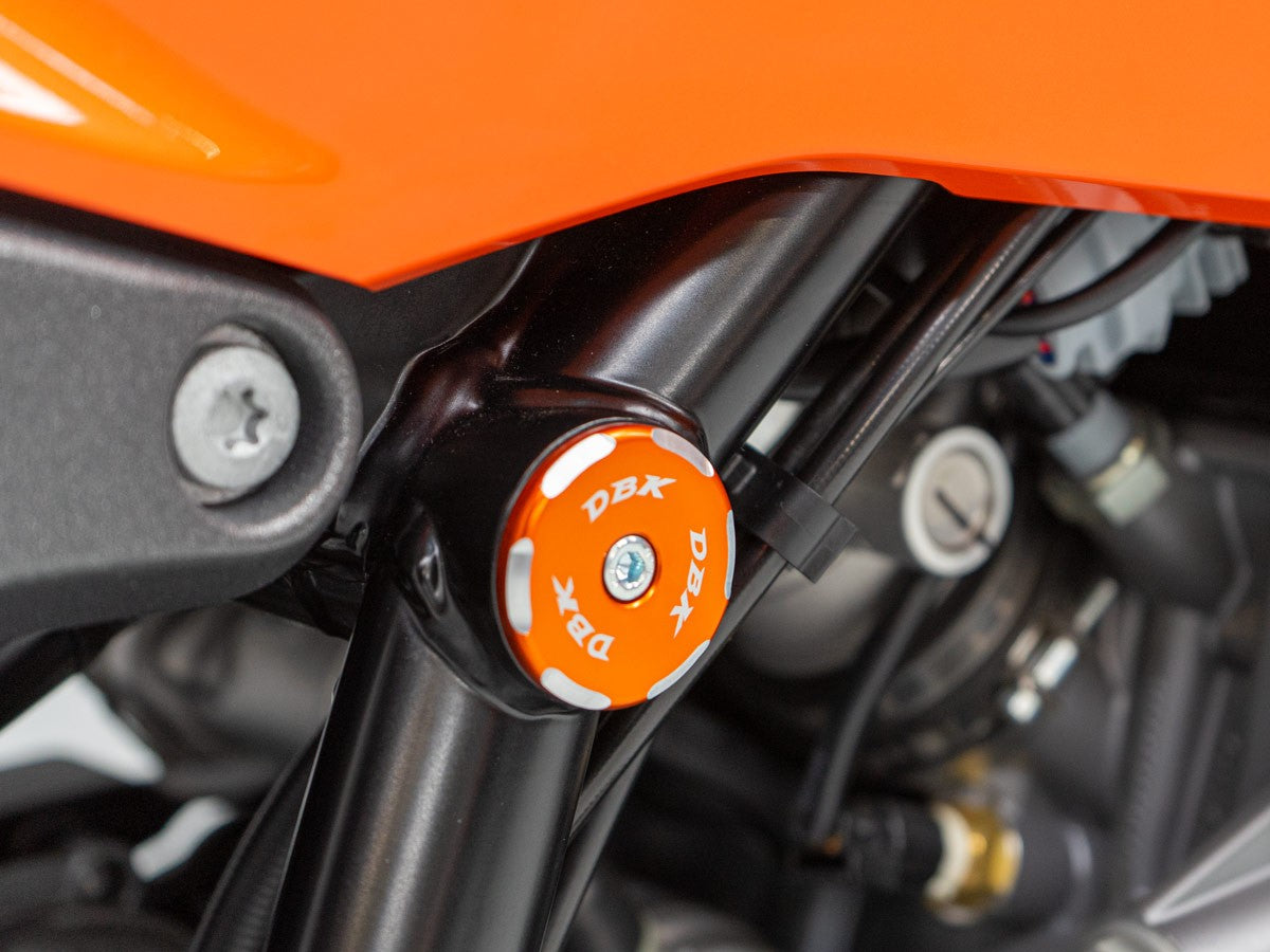 TTKTM01 - DBK KTM  790 / 890 / 990 Duke Frame Caps Kit – Accessories in the Motodeal Motorcycle Aftermarket Accessories and Parts Online Shop