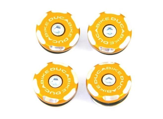 TTM02 - DUCABIKE Ducati Monster Frame Plugs (bi-color) – Accessories in the Motodeal Motorcycle Aftermarket Accessories and Parts Online Shop