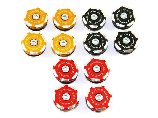 TTMSR02 - DUCABIKE Ducati Monster Frame Plugs (bi-color) – Accessories in the Motodeal Motorcycle Aftermarket Accessories and Parts Online Shop