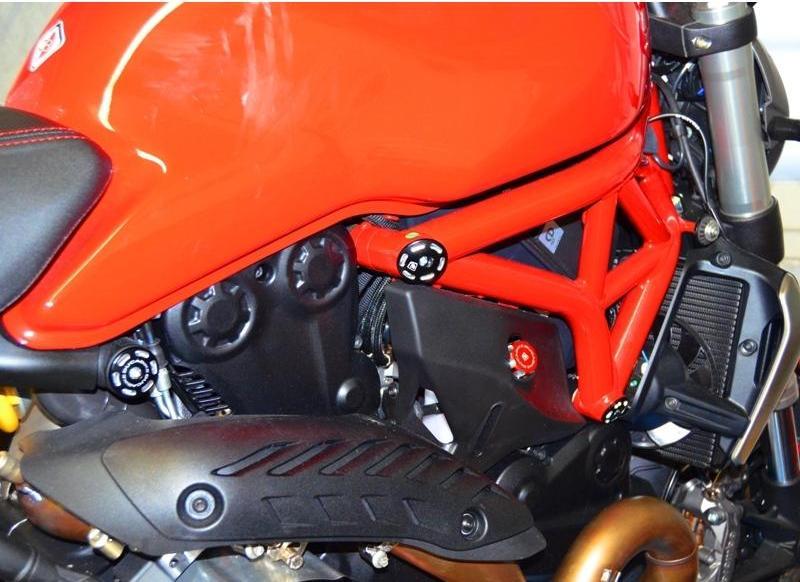 TTM1200 - DUCABIKE Ducati Monster 821/1200 Frame Plugs – Accessories in the Motodeal Motorcycle Aftermarket Accessories and Parts Online Shop