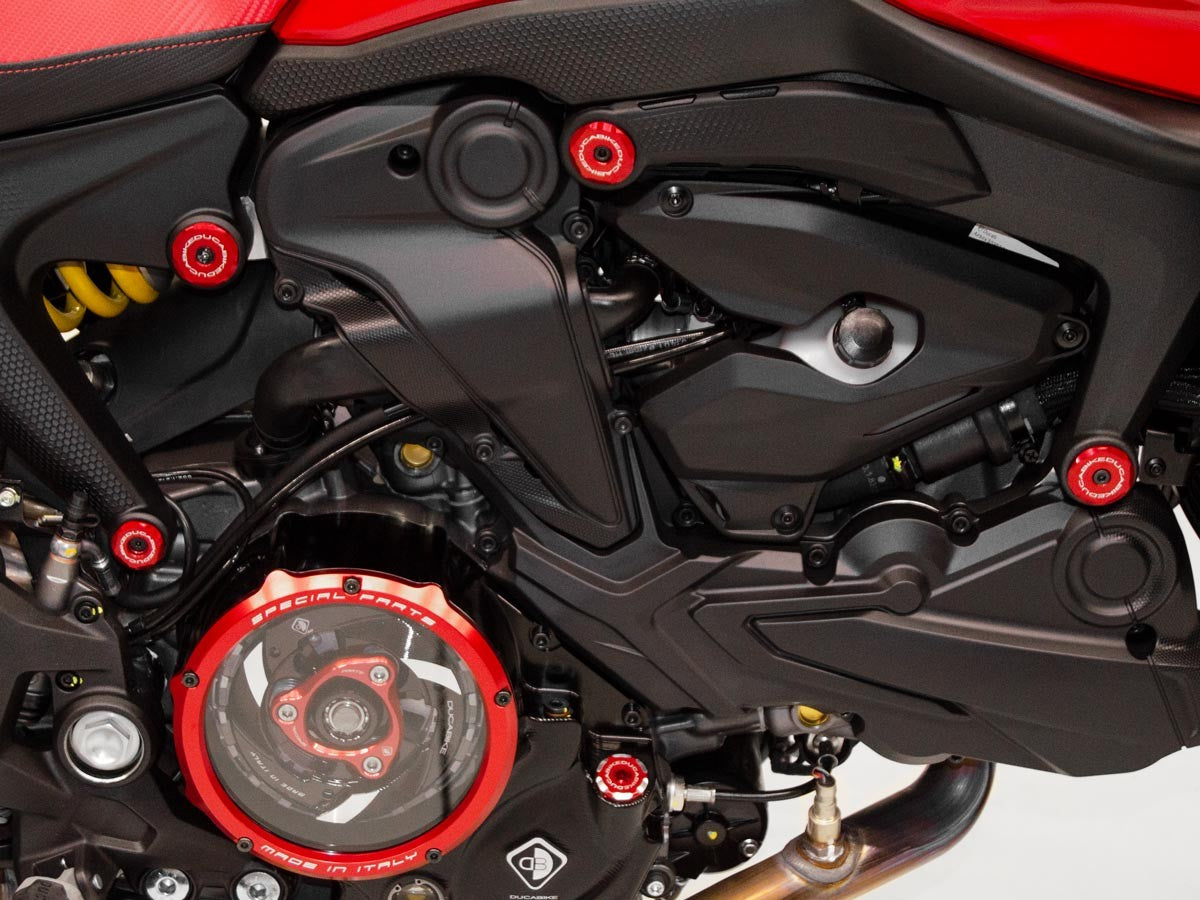 TTM9371 - DUCABIKE Ducati Monster 950 (2021+) Frame Plugs – Accessories in the Motodeal Motorcycle Aftermarket Accessories and Parts Online Shop