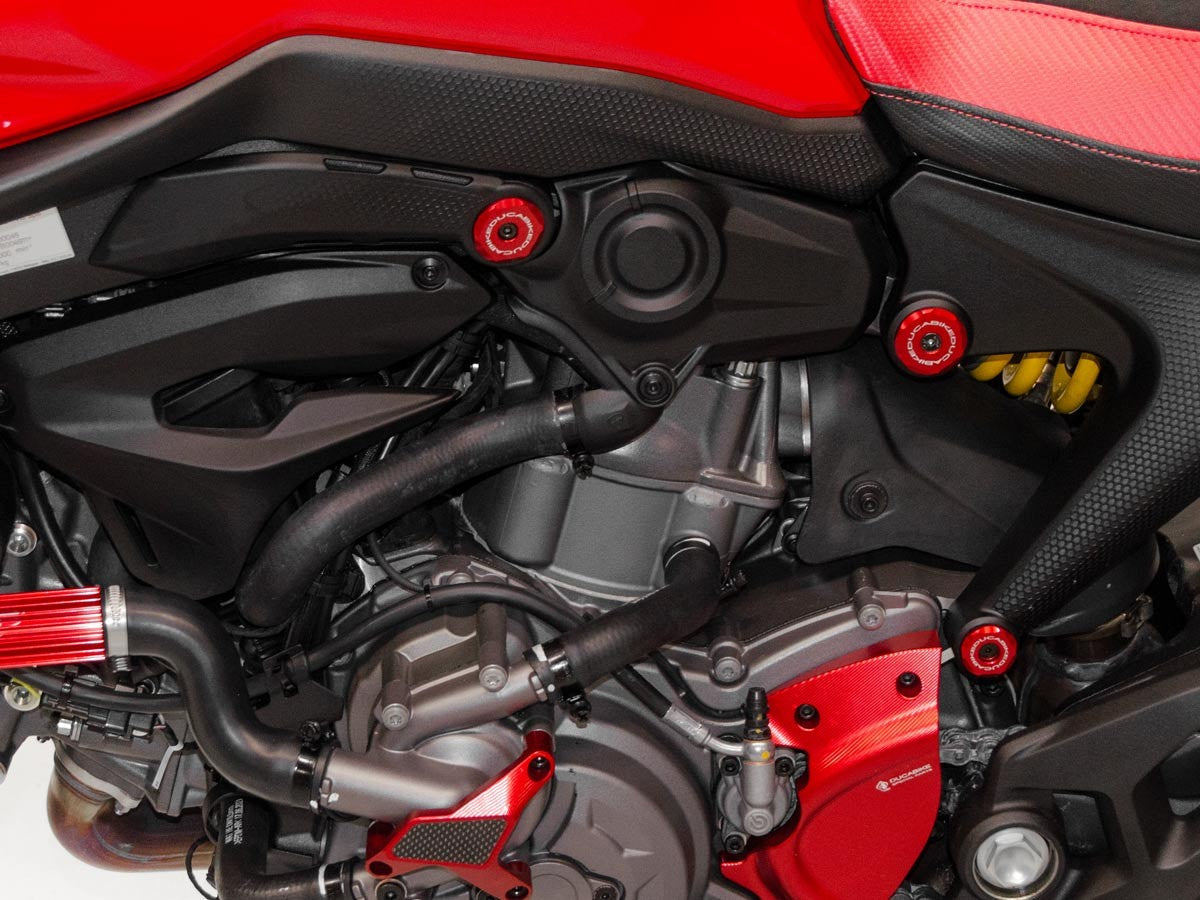 TTM9372 - DUCABIKE Ducati Monster 950 (2021+) Frame Plugs – Accessories in the Motodeal Motorcycle Aftermarket Accessories and Parts Online Shop