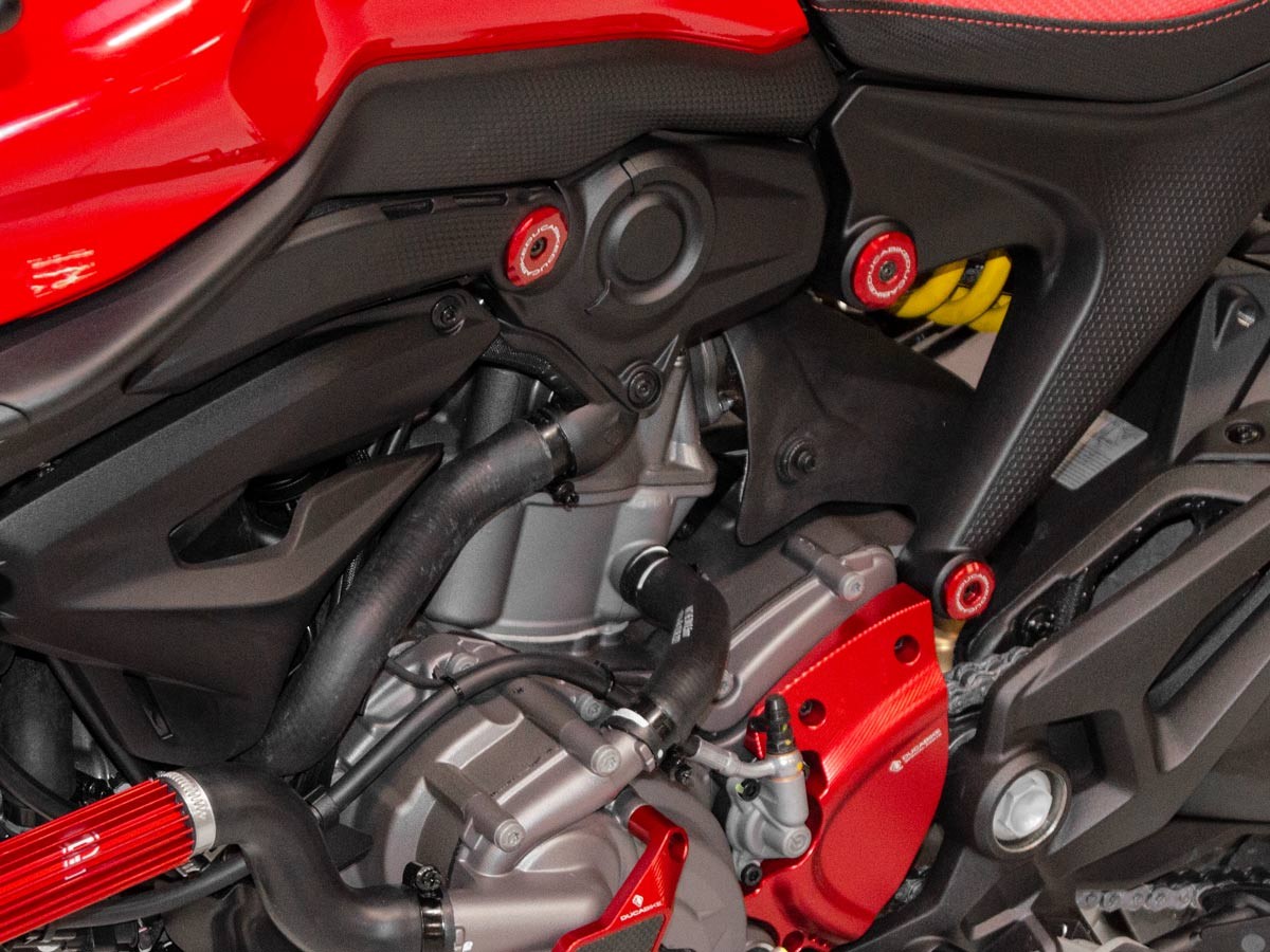 TTM9372 - DUCABIKE Ducati Monster 950 (2021+) Frame Plugs – Accessories in the Motodeal Motorcycle Aftermarket Accessories and Parts Online Shop